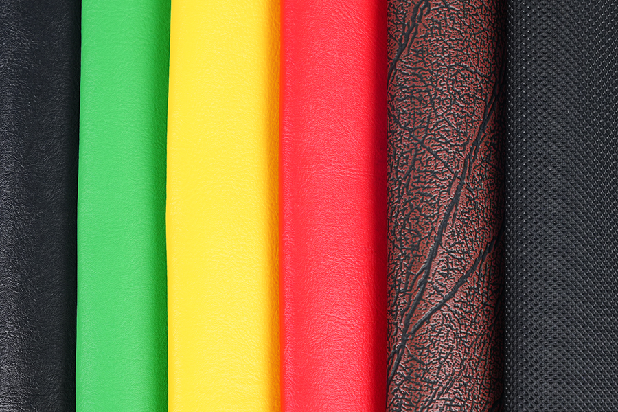 Faux cuir ignifuge résistant à la transpiration pour équipement de fitness